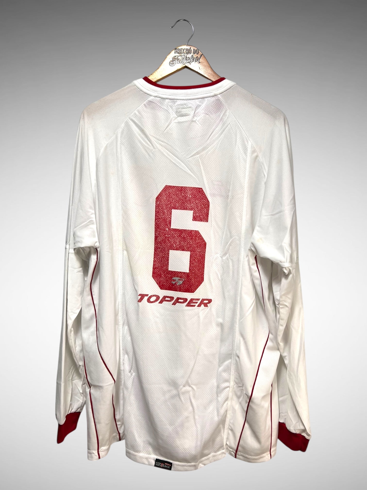 Internacional 2003 Segunda Camisa Tam GG N 6 Mangas Longas.