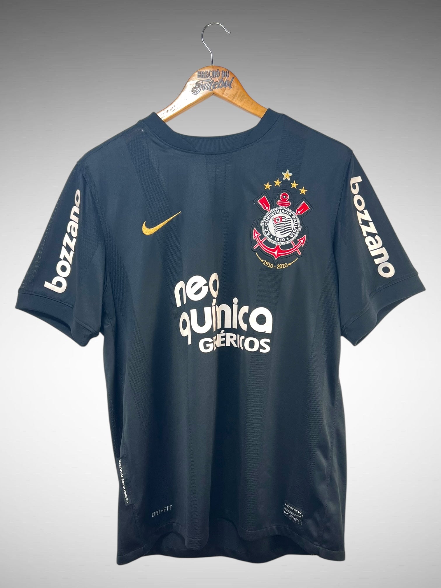 Corinthians 2010 Segunda Camisa Tam M N 9 Ronaldo.