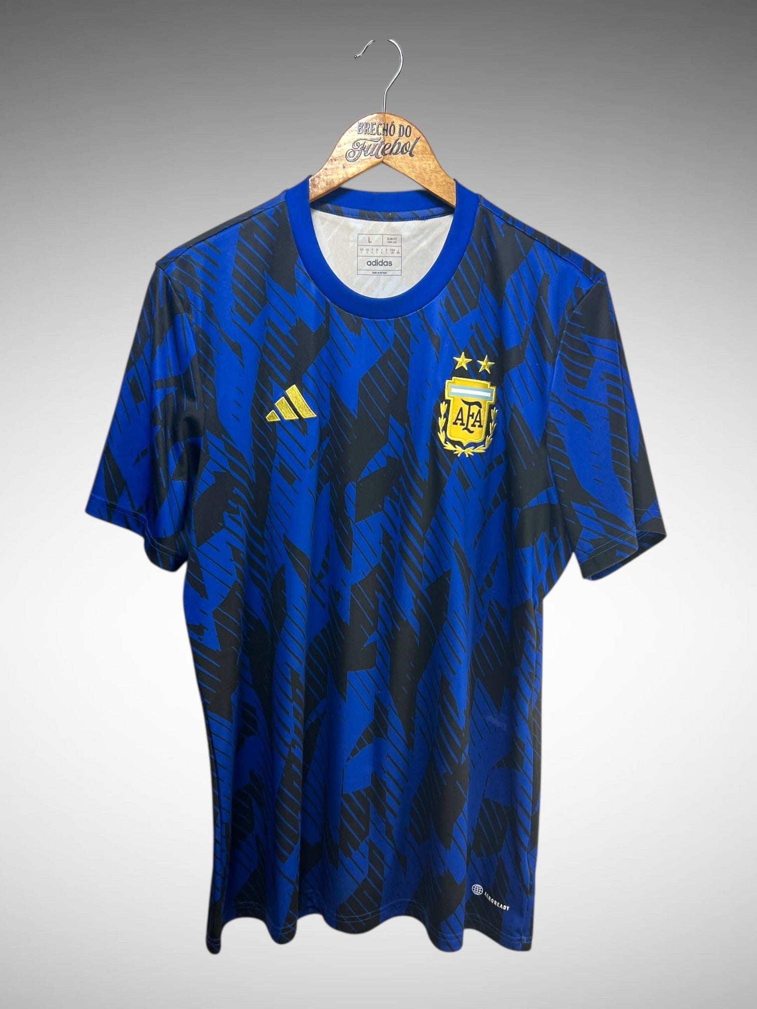 Argentina 2022 Camisa de Aquecimento Tam G.