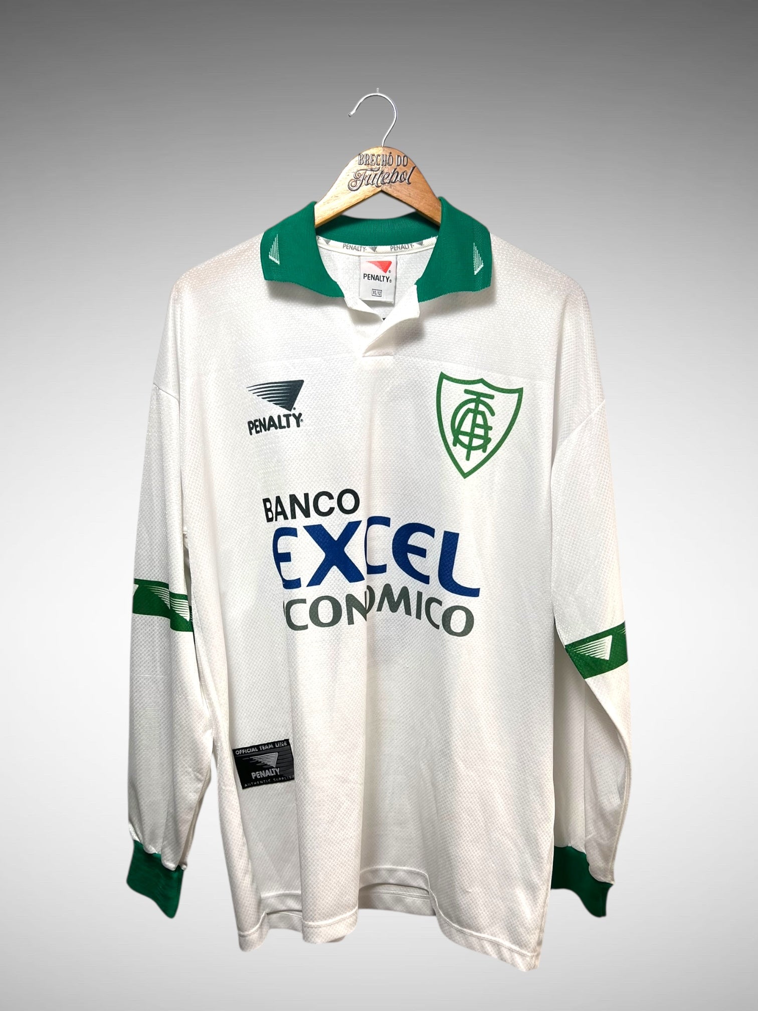 América Mineiro 1997 Segunda Camisa Tam GG N 3 Mangas Longas.