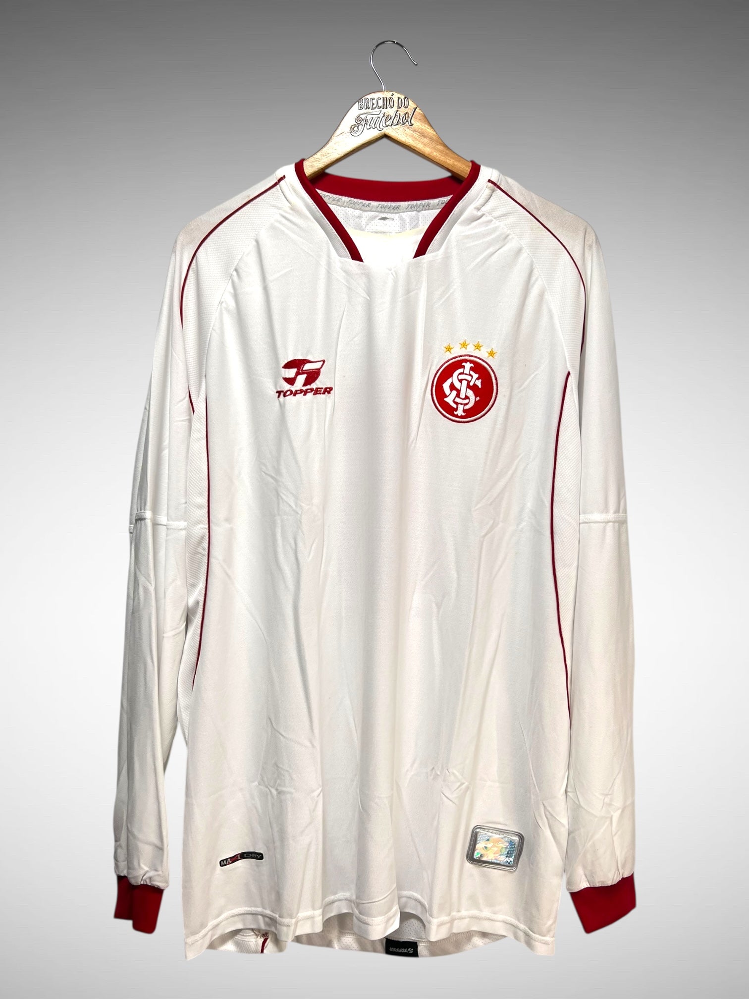Internacional 2003 Segunda Camisa Tam GG N 6 Mangas Longas.