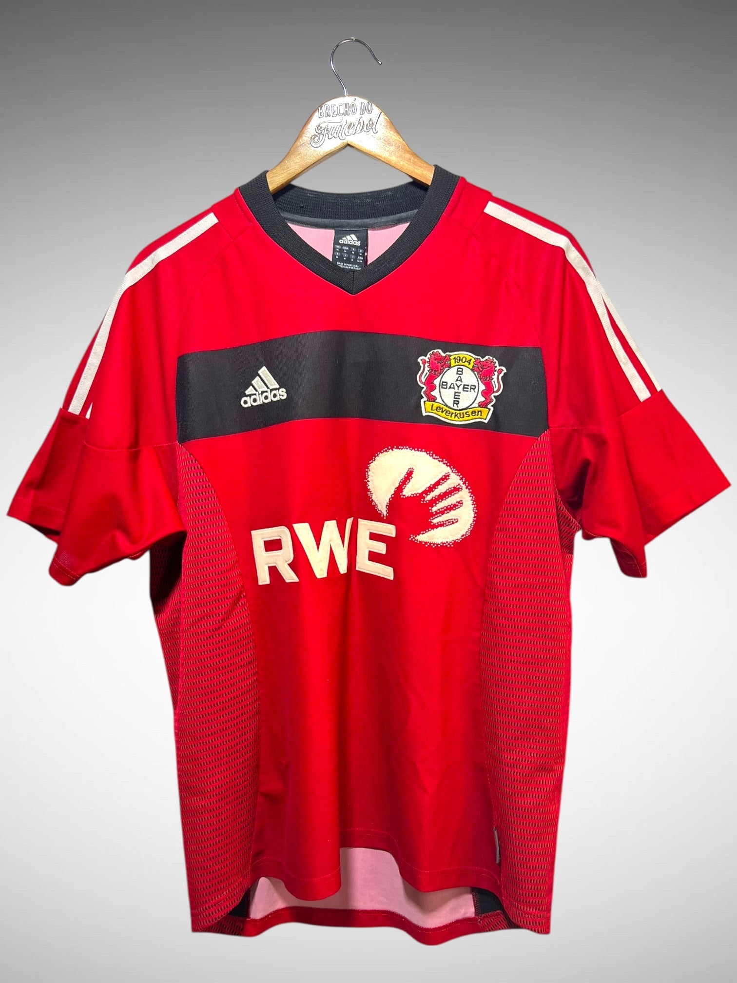 Bayer Leverkusen 2002 Primeira Camisa Tam M.