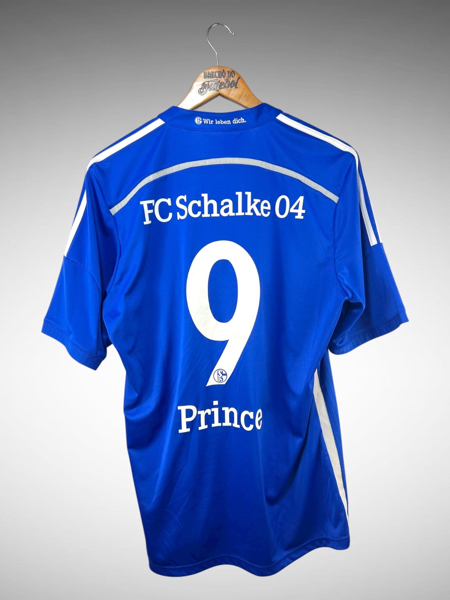 Schalke 04 2014 Primeira Camisa Tam G N 9 Prince.