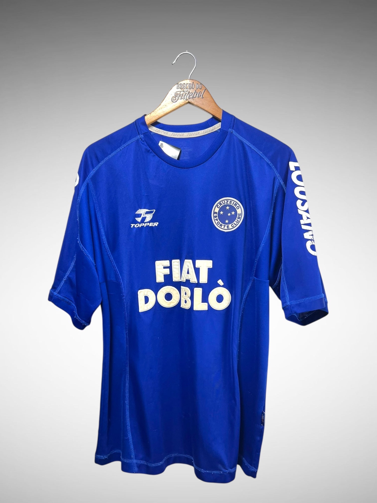 Cruzeiro 2001 Primeira Camisa Tam G N 6.