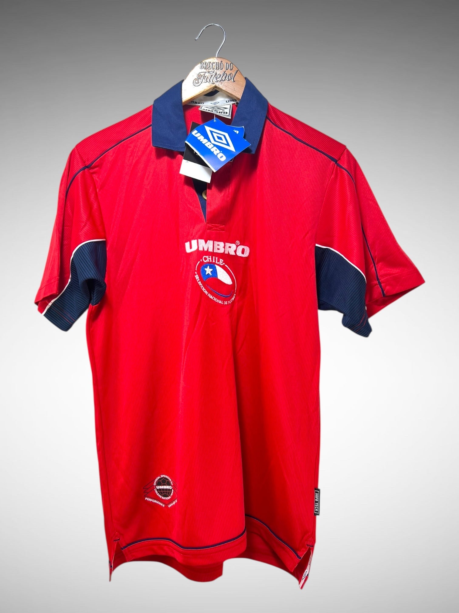 Chile 2000 Primeira Camisa Tam P.