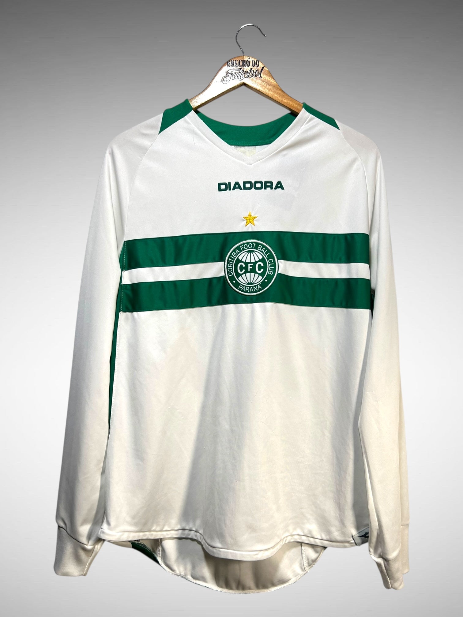 Coritiba 2007 Primeira Camisa Tam G N 10 Mangas Longas.