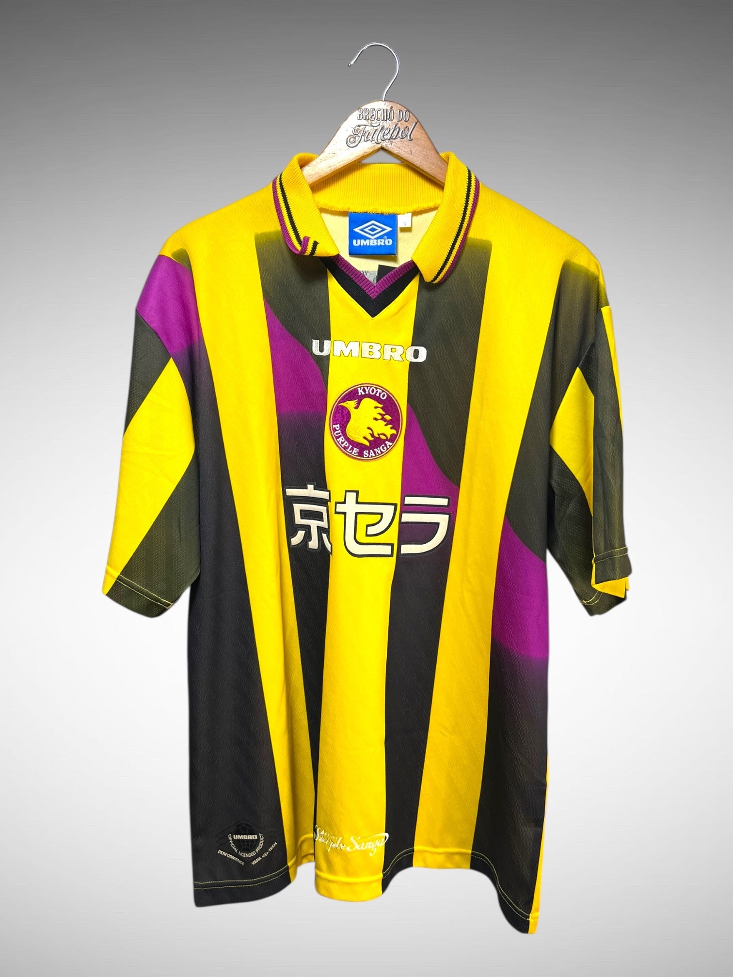 Kyoto Purple Sanga 1997 Segunda Camisa Tam G.