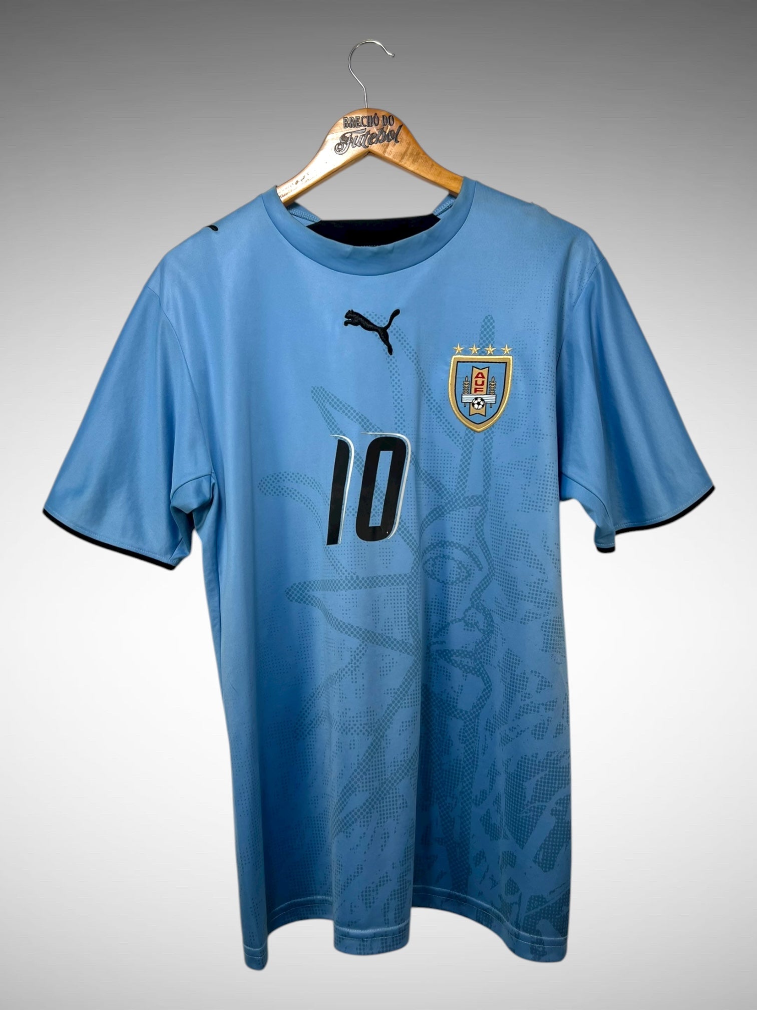 Uruguai 2007 Primeira Camisa Tam M N 10 Forlán.