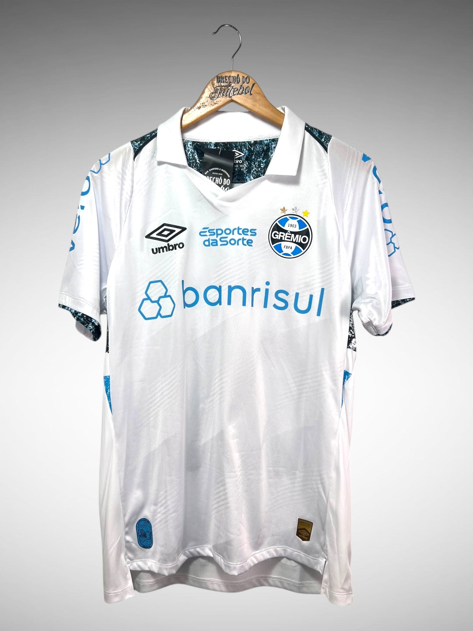Grêmio 2024 Segunda Camisa Tam M N 20 Villasanti.