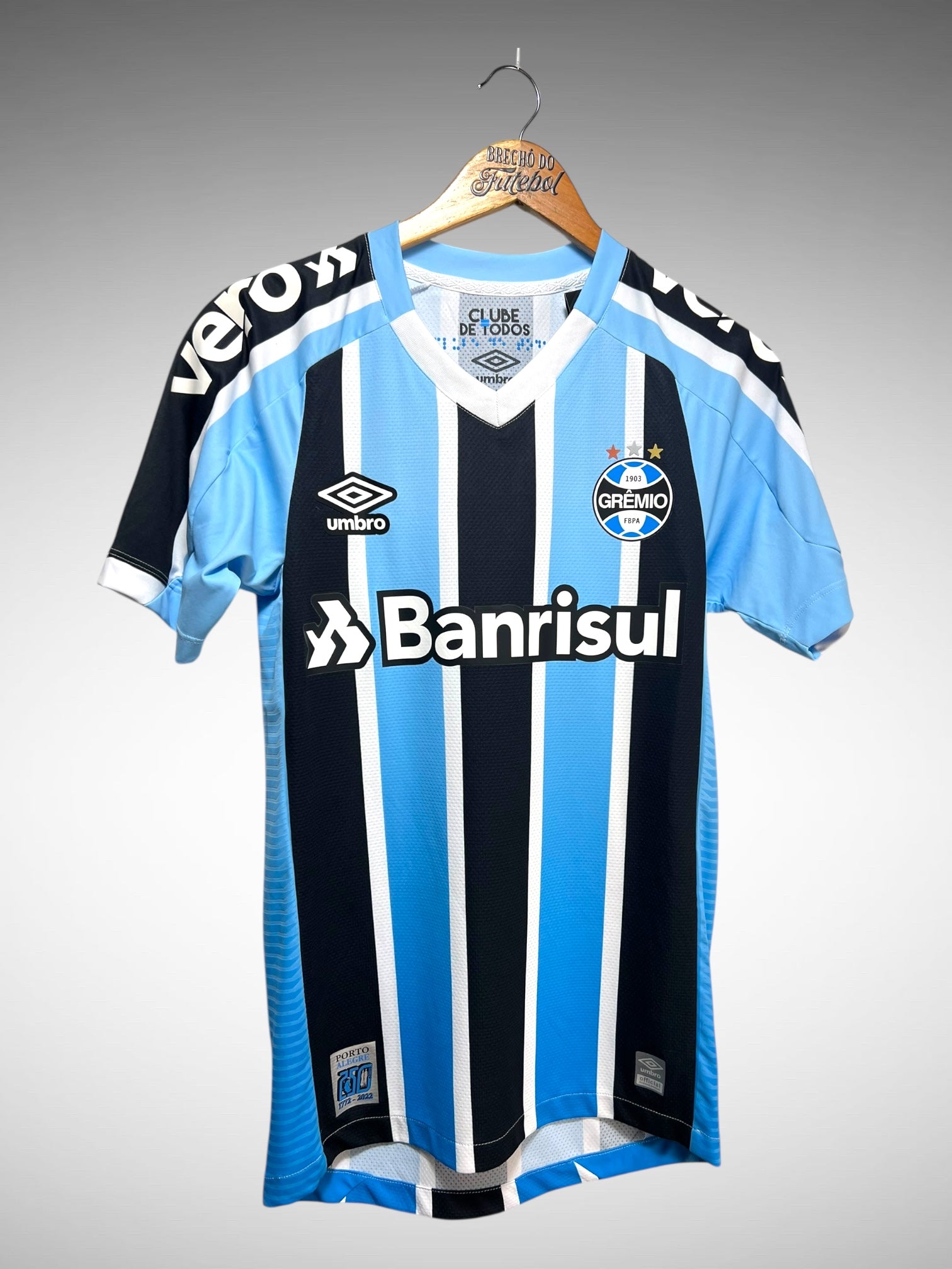 Grêmio 2022 Primeira Camisa Tam PP N 9 Suárez.