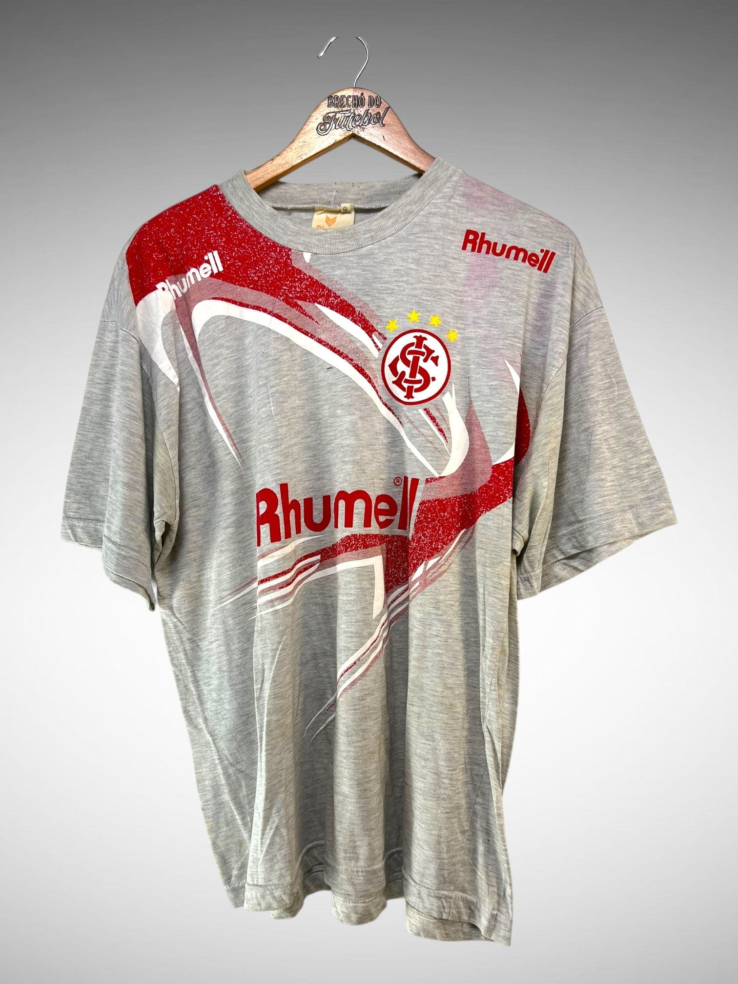 Internacional 1996 Camisa De Passeio Tam G.