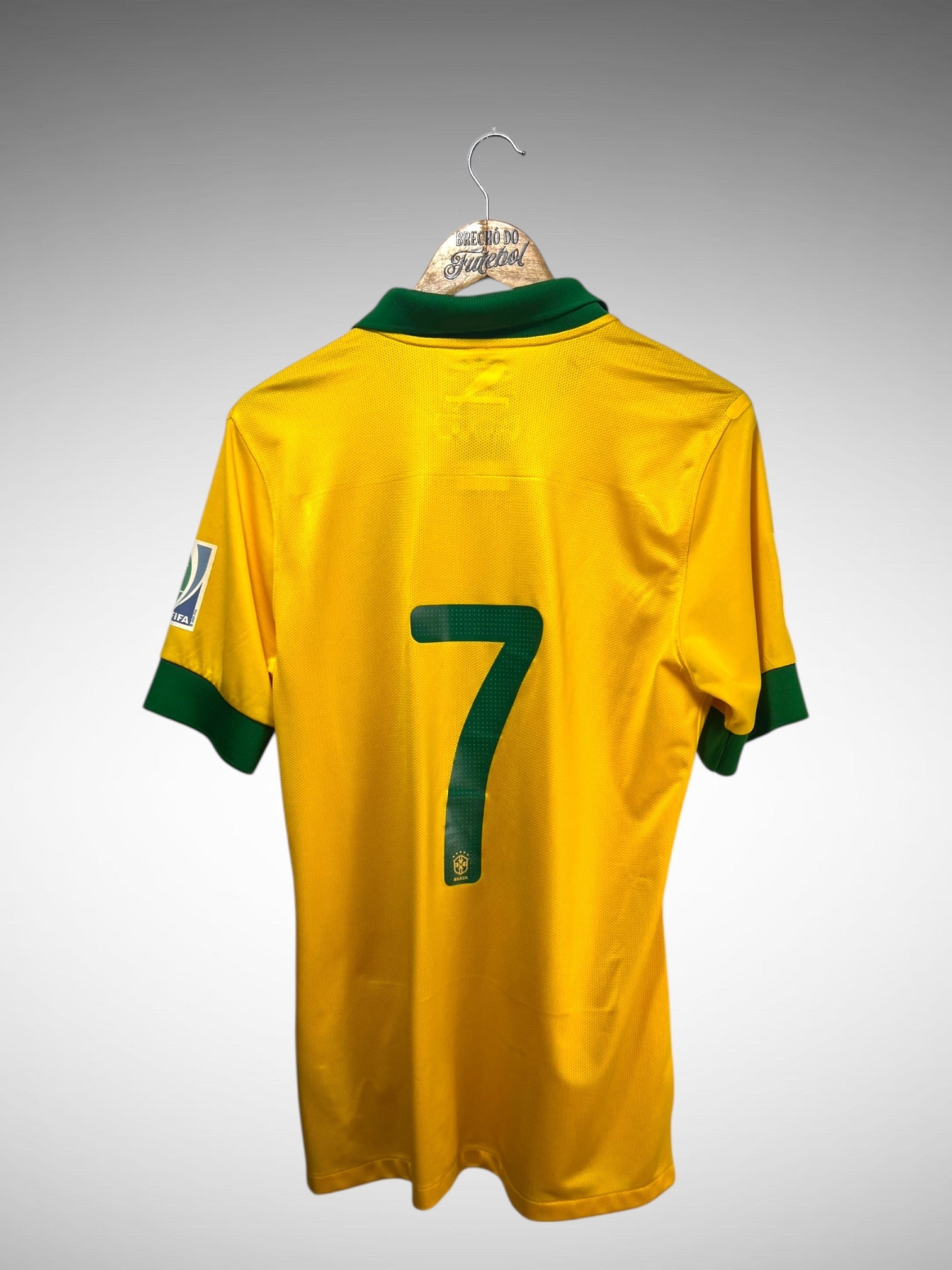 Brasil 2013 Primeira Camisa Tam G N 7.