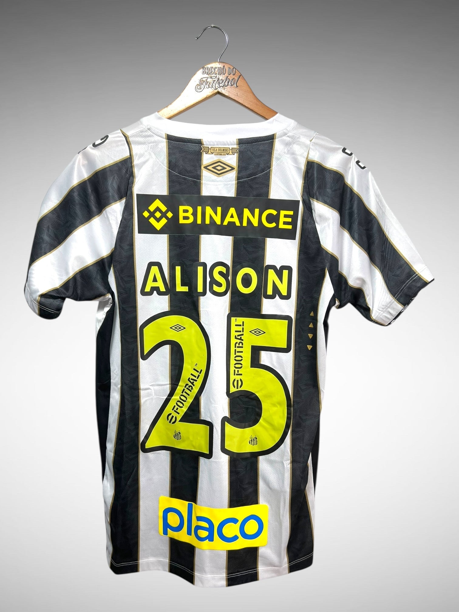 Santos 2024 Segunda Camisa Tam M N 25 Alison.