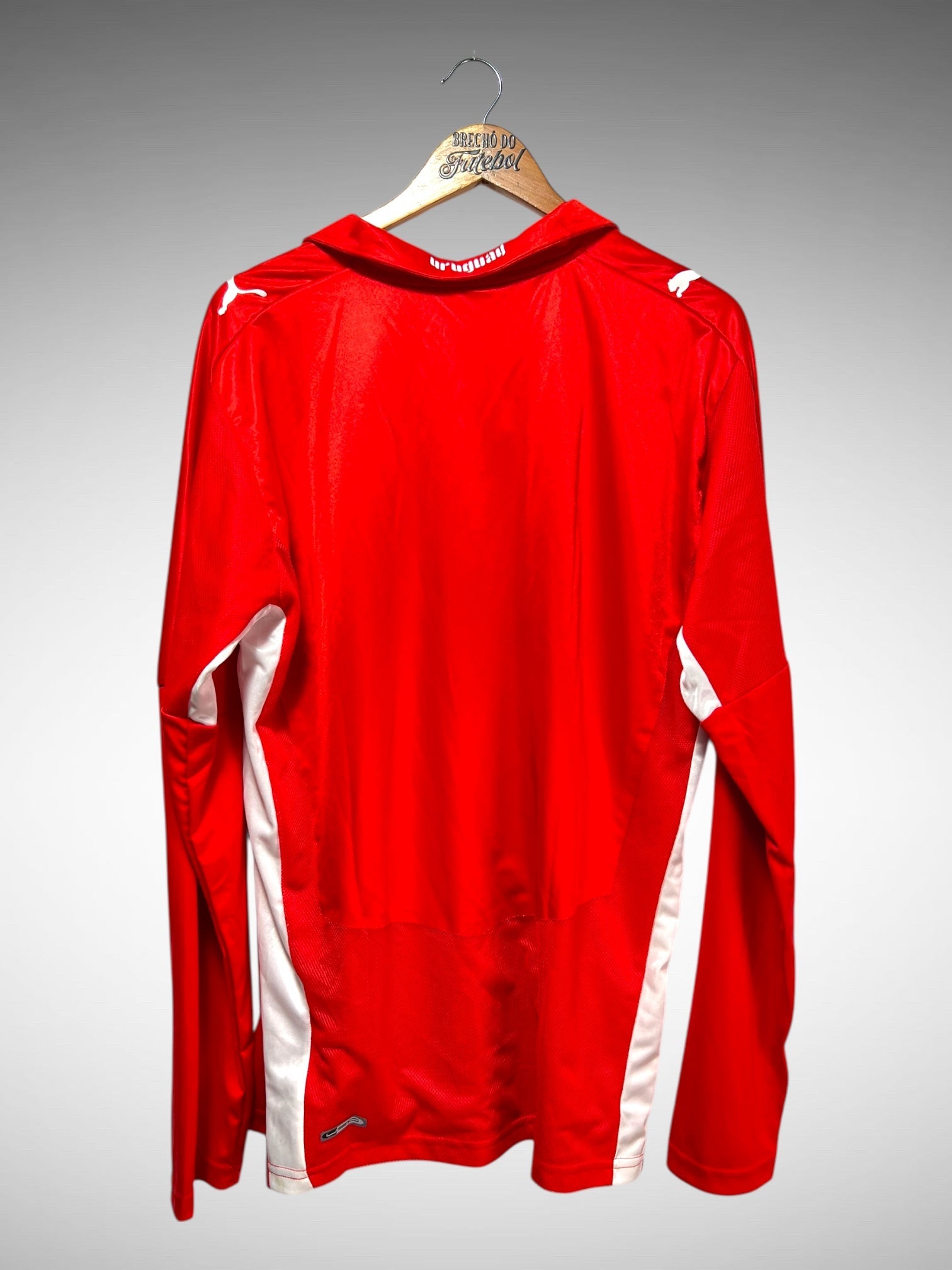 Uruguai 2008 Segunda Camisa Tam 3G Mangas Longas.