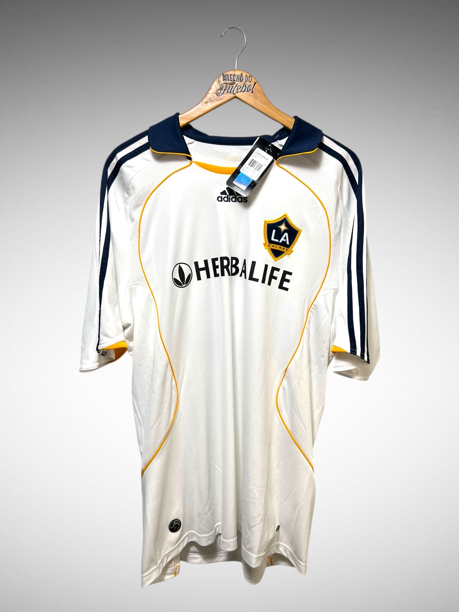 LA Galaxy 2008 Primeira Camisa Tam GG N 23 Beckham.