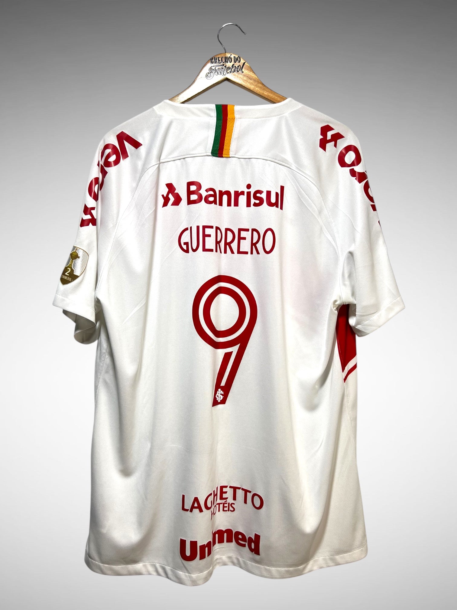 Internacional 2019 Segunda Camisa Tam 3G N 9 Guerrero.