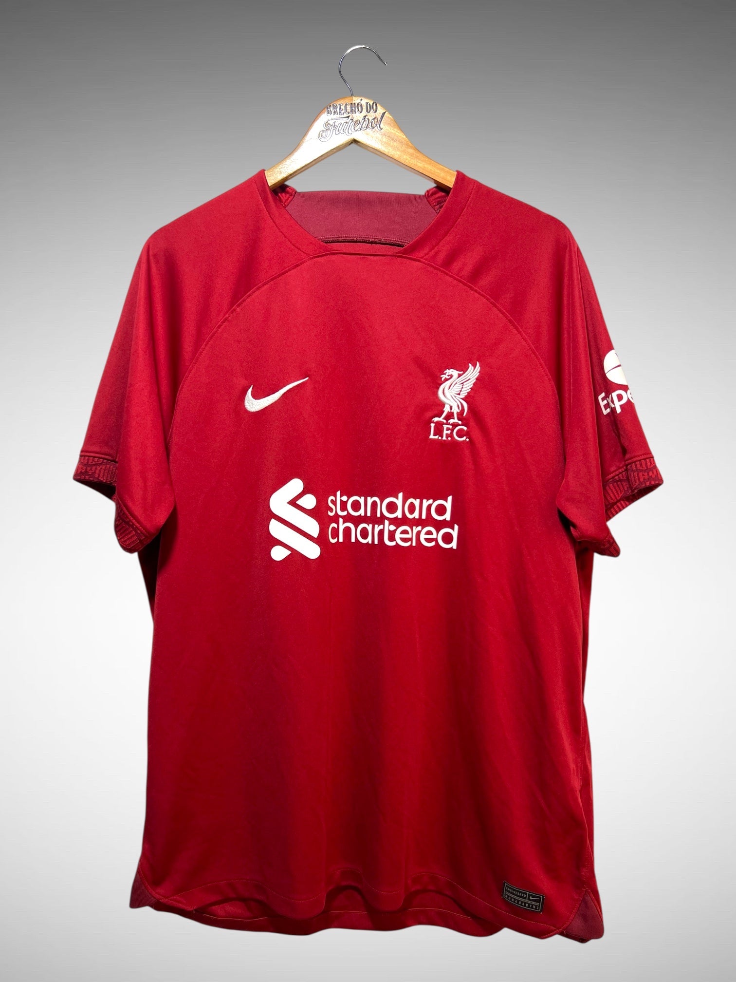 Liverpool 2022 Primeira Camisa Tam GG.