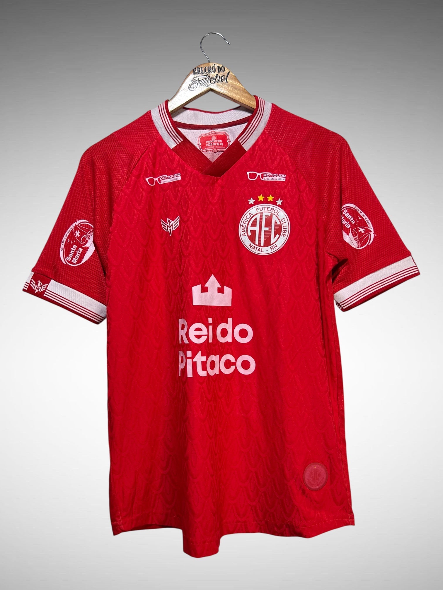 América de Natal 2023 Primeira Camisa Tam M N 32.