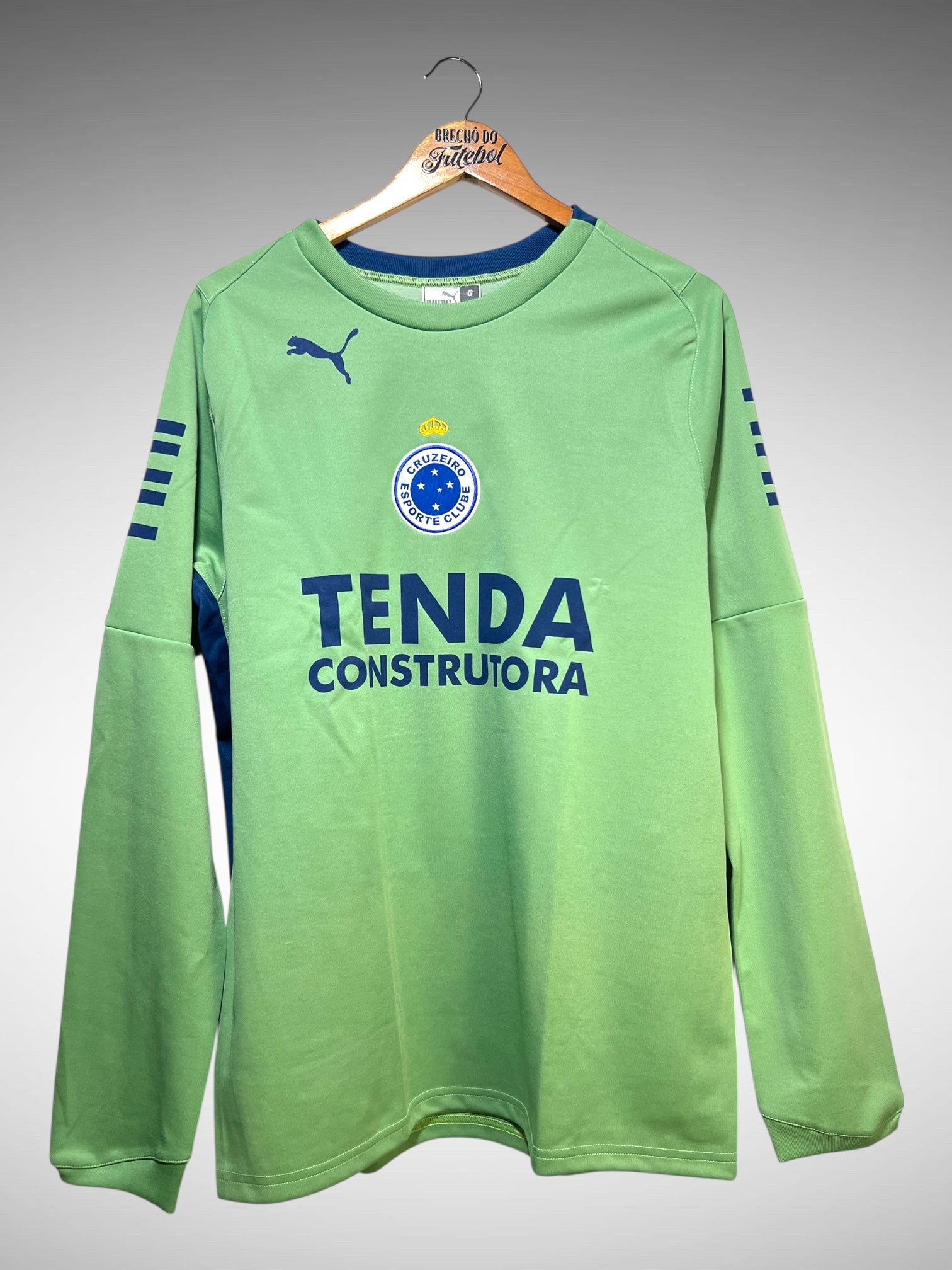 Cruzeiro 2008 Camisa De Treino Tam G Mangas Longas.
