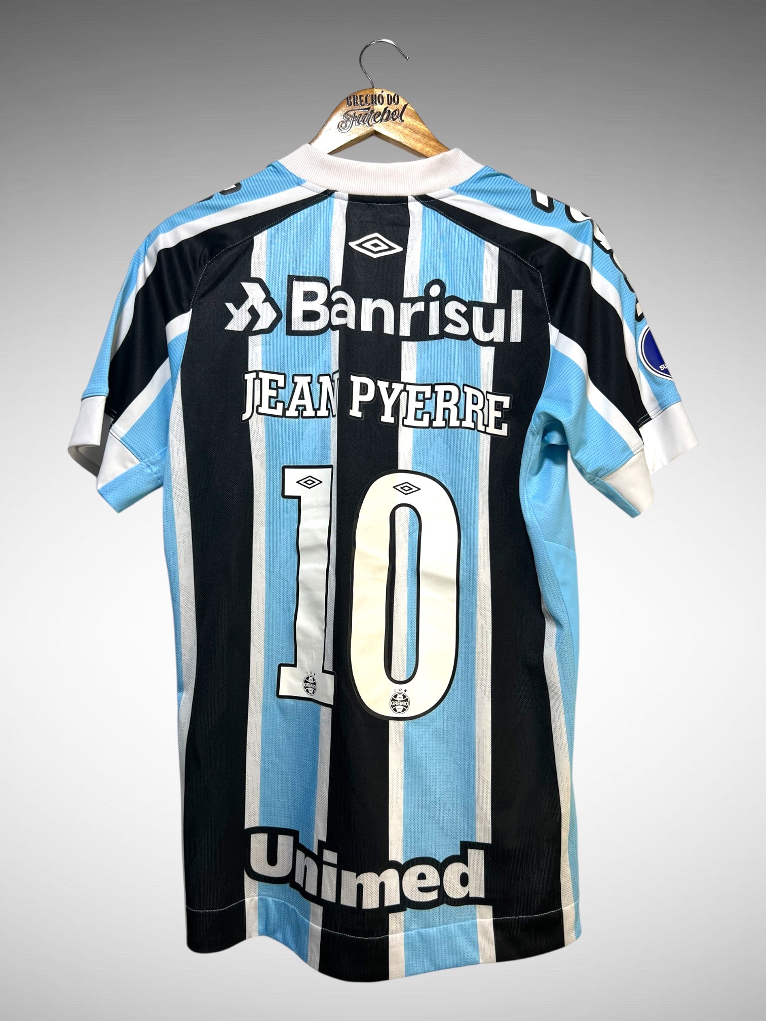 Grêmio 2021 Primeira Camisa Sul-Americana Tam M N 10 Jean Pyerre.