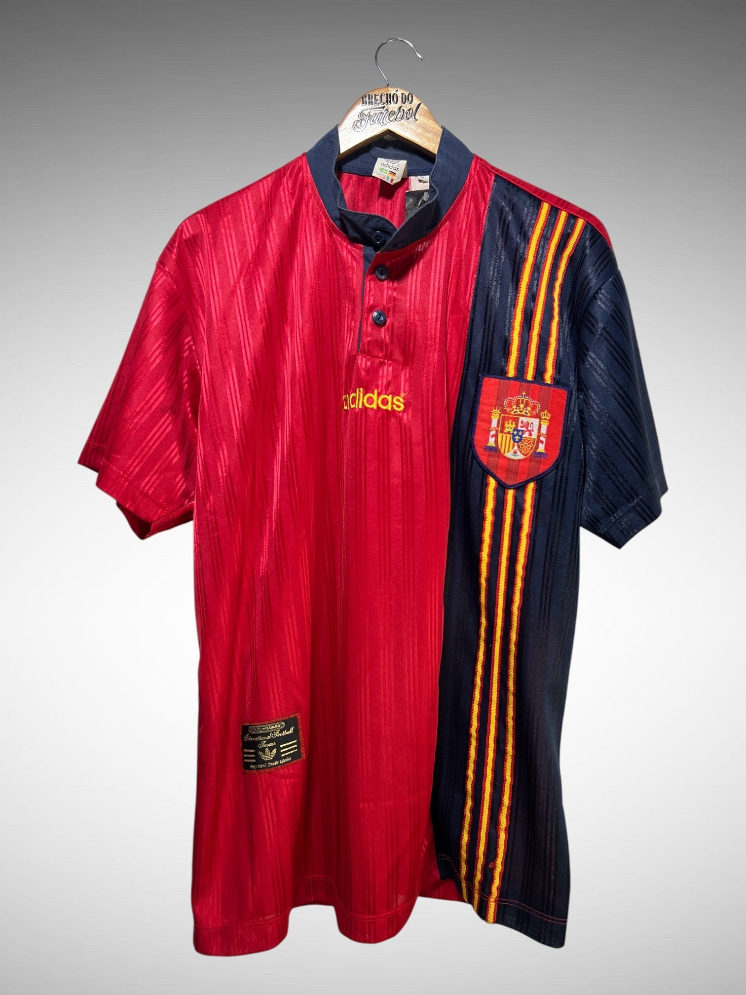 Espanha 1996 Primeira Camisa Tam G.