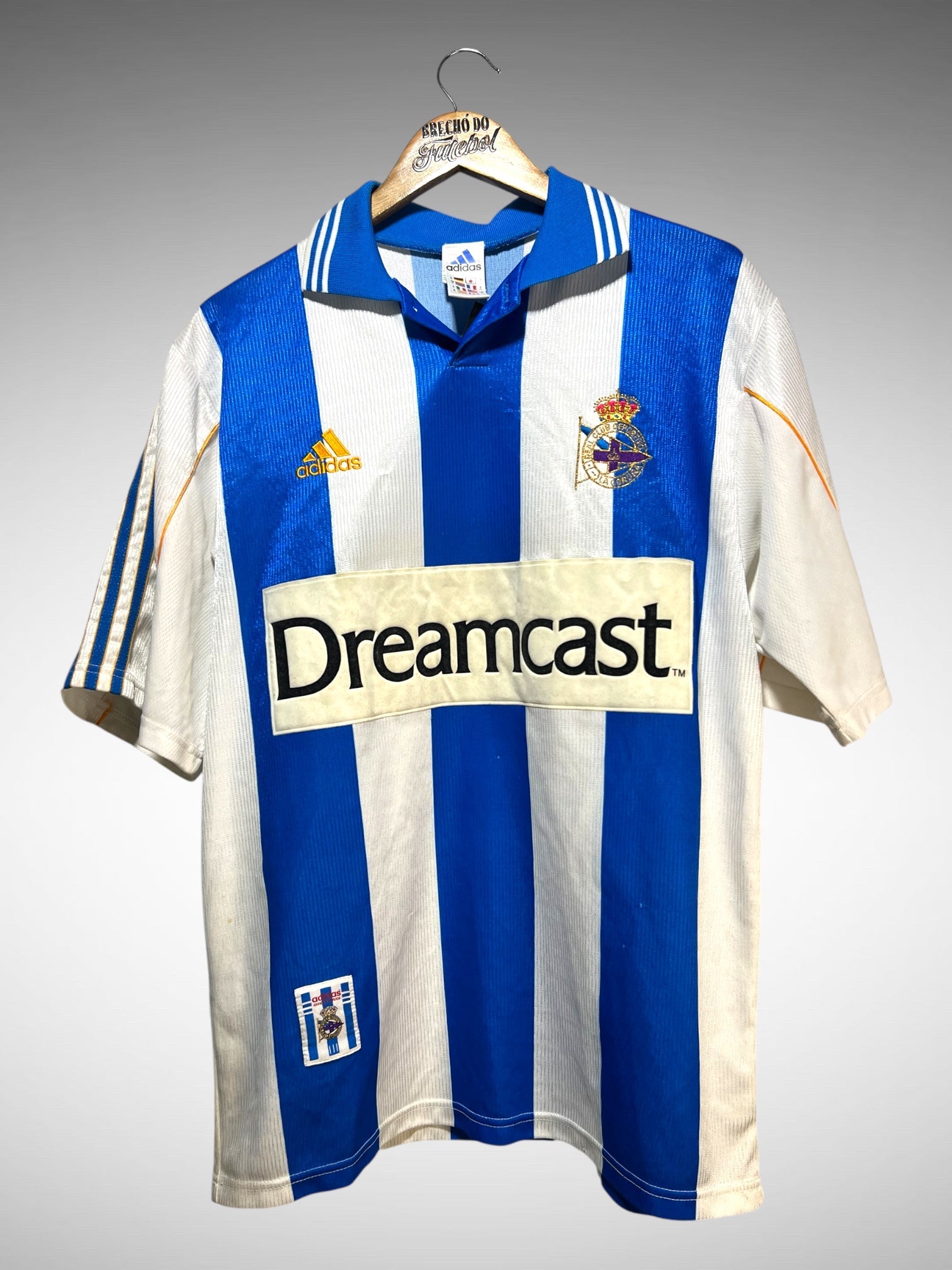 Deportivo La Coruña 2000 Primeira Camisa Tam M.