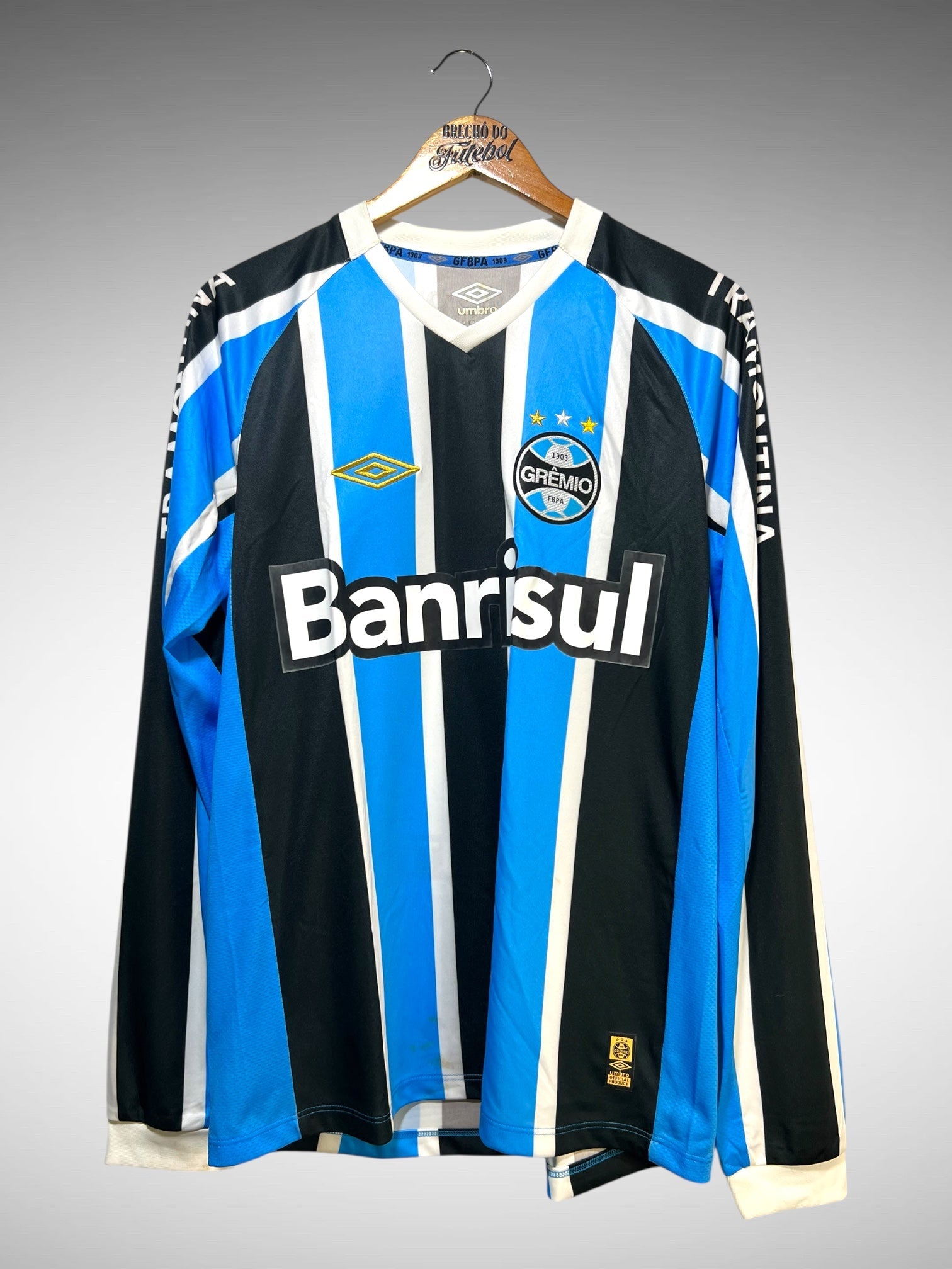 Grêmio 2015 Primeira Camisa Tam M Mangas Longas.
