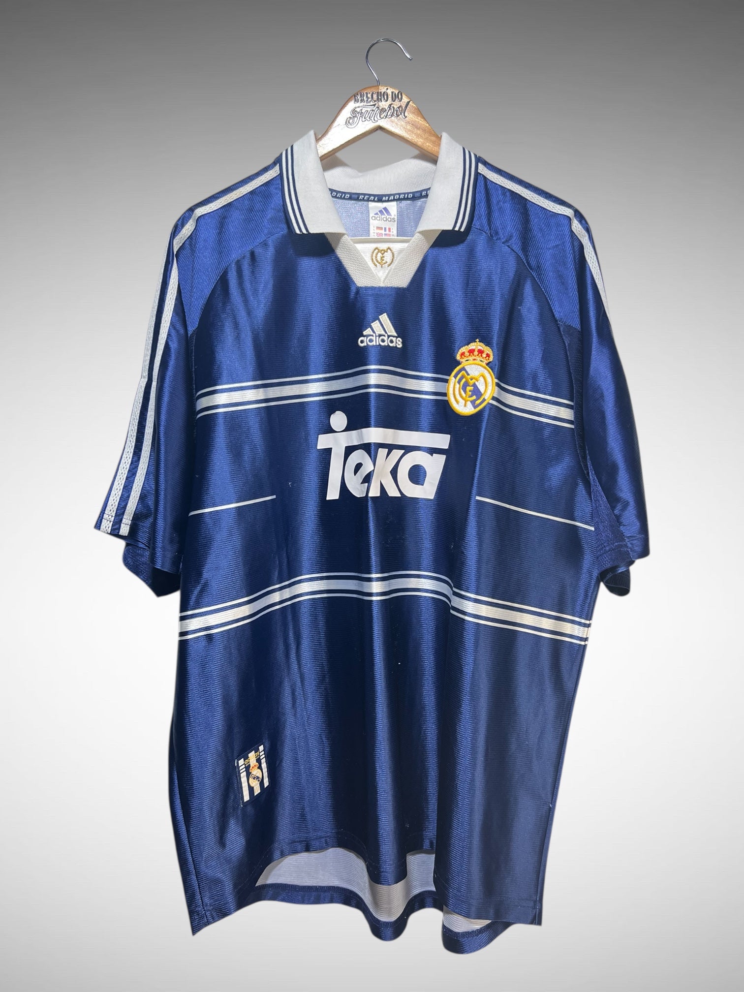Real Madrid 1998 Segunda Camisa Tam GG.