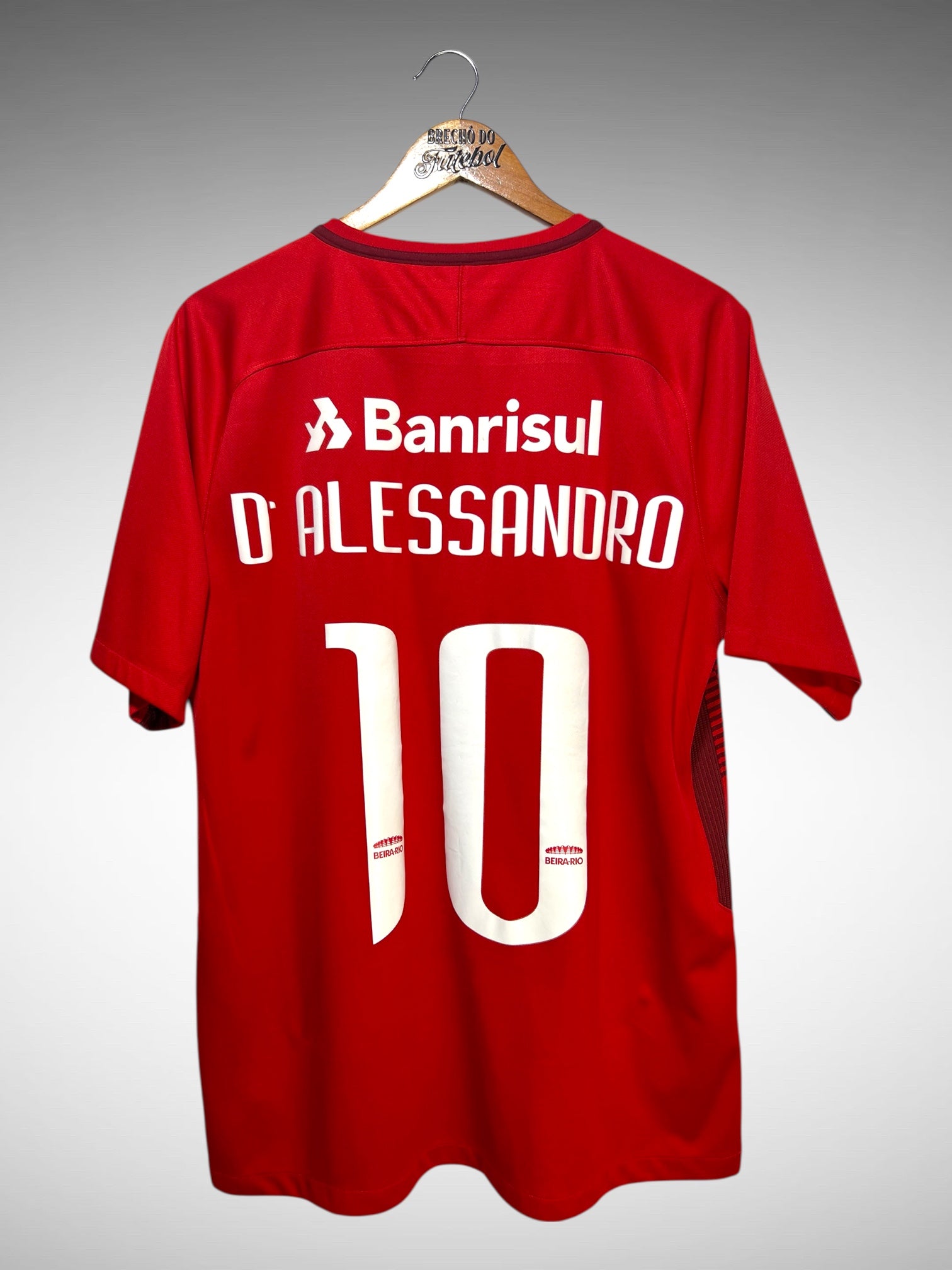 Internacional 2017 Primeira Camisa Tam G N 10 D'Alessandro.