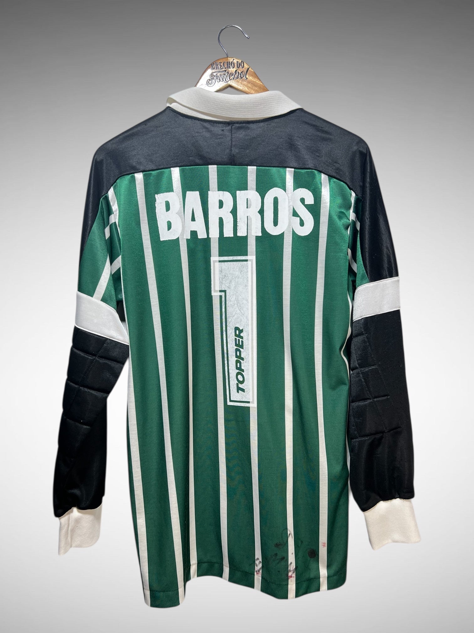 Mogi Mirim 1985 Camisa de Goleiro Tam G N 1 Mangas Longas.