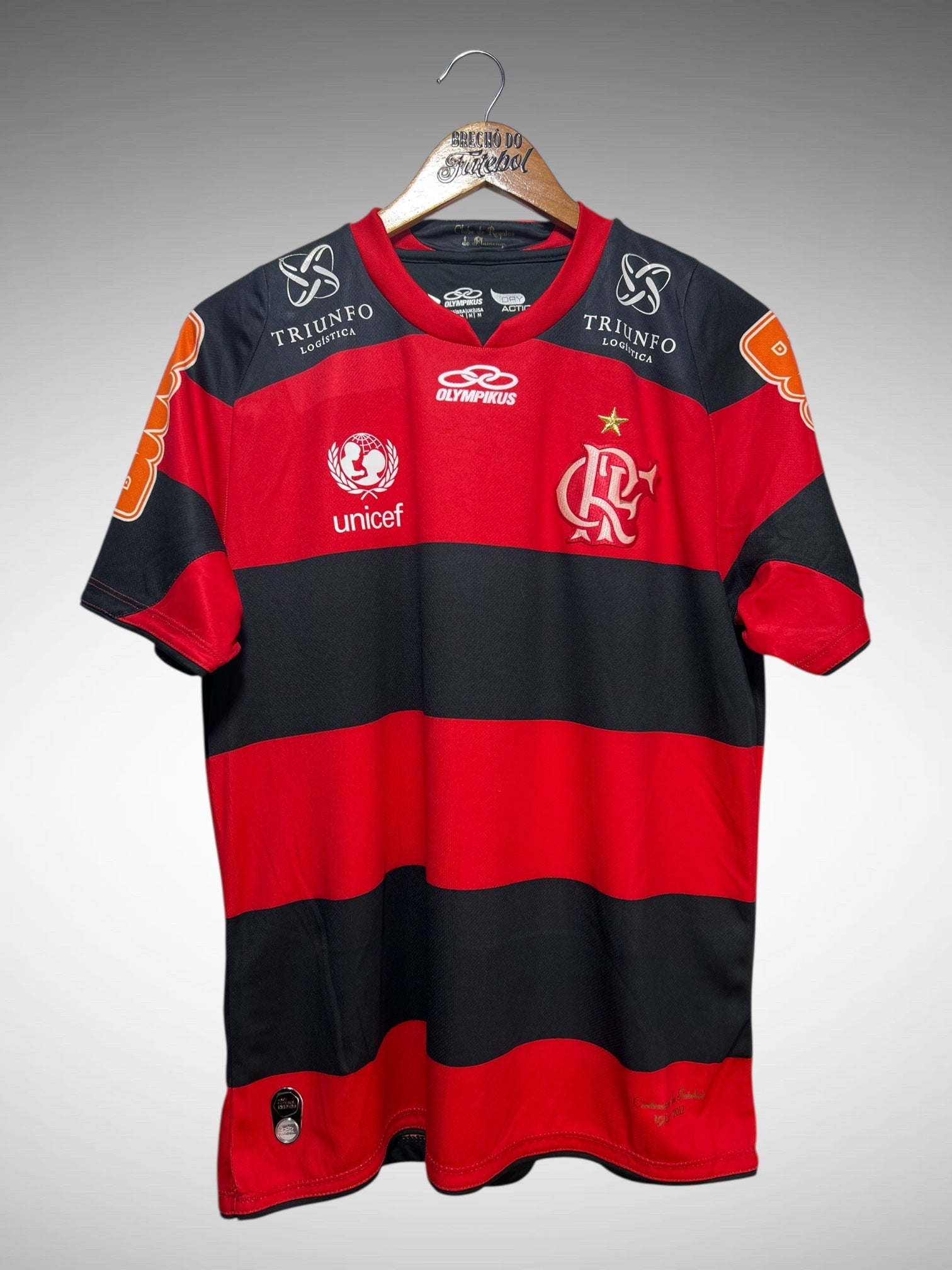 Flamengo 2012 Primeira Camisa Tam G N 8 Luiz Antonio.