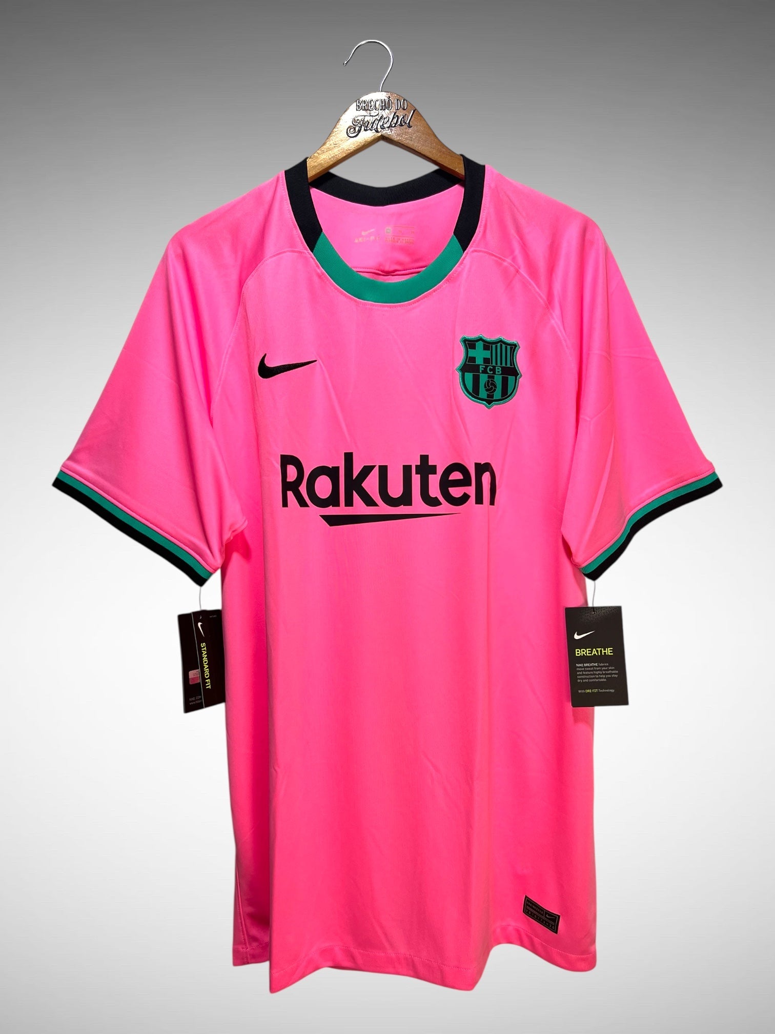 Barcelona 2020 Terceira Camisa Tam GG.