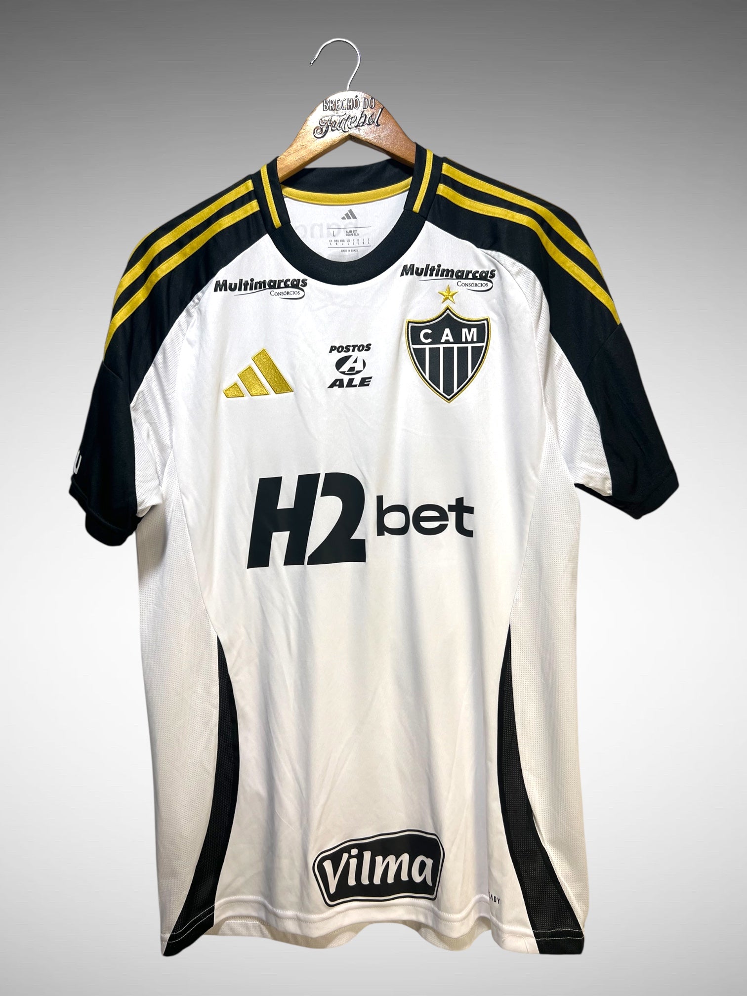 Atlético Mineiro 2025 Segunda Camisa Tam G N 37 Jr Santos.