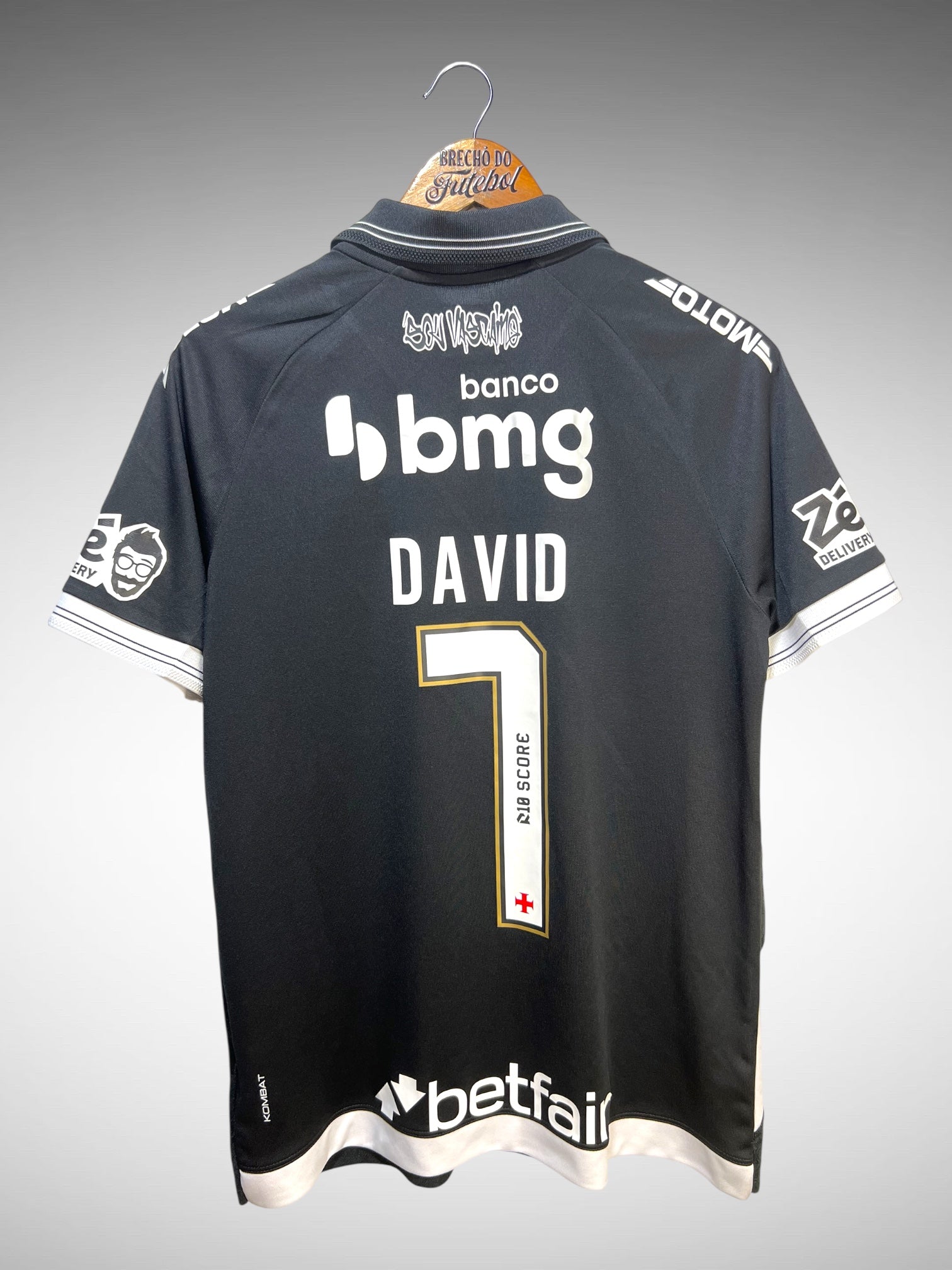 Vasco Da Gama 2025 Primeira Camisa Tam M N 7 David.