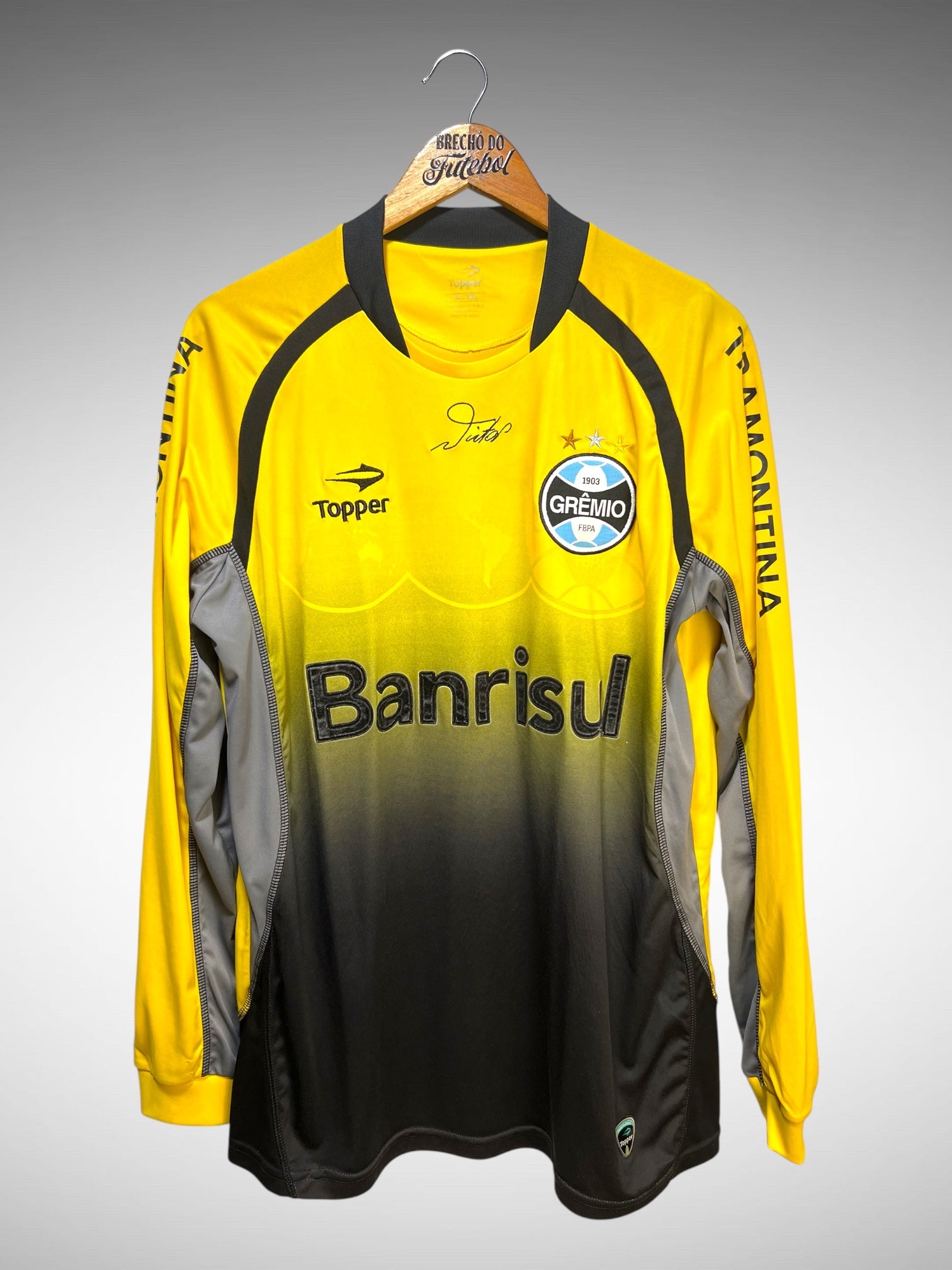 Grêmio 2011 Camisa de Goleiro Tam GG N 1 Victor.