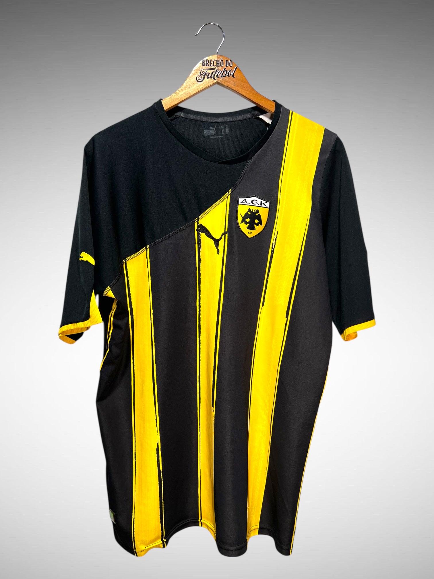AEK Athenas 2010 Primeira Camisa Tam G.