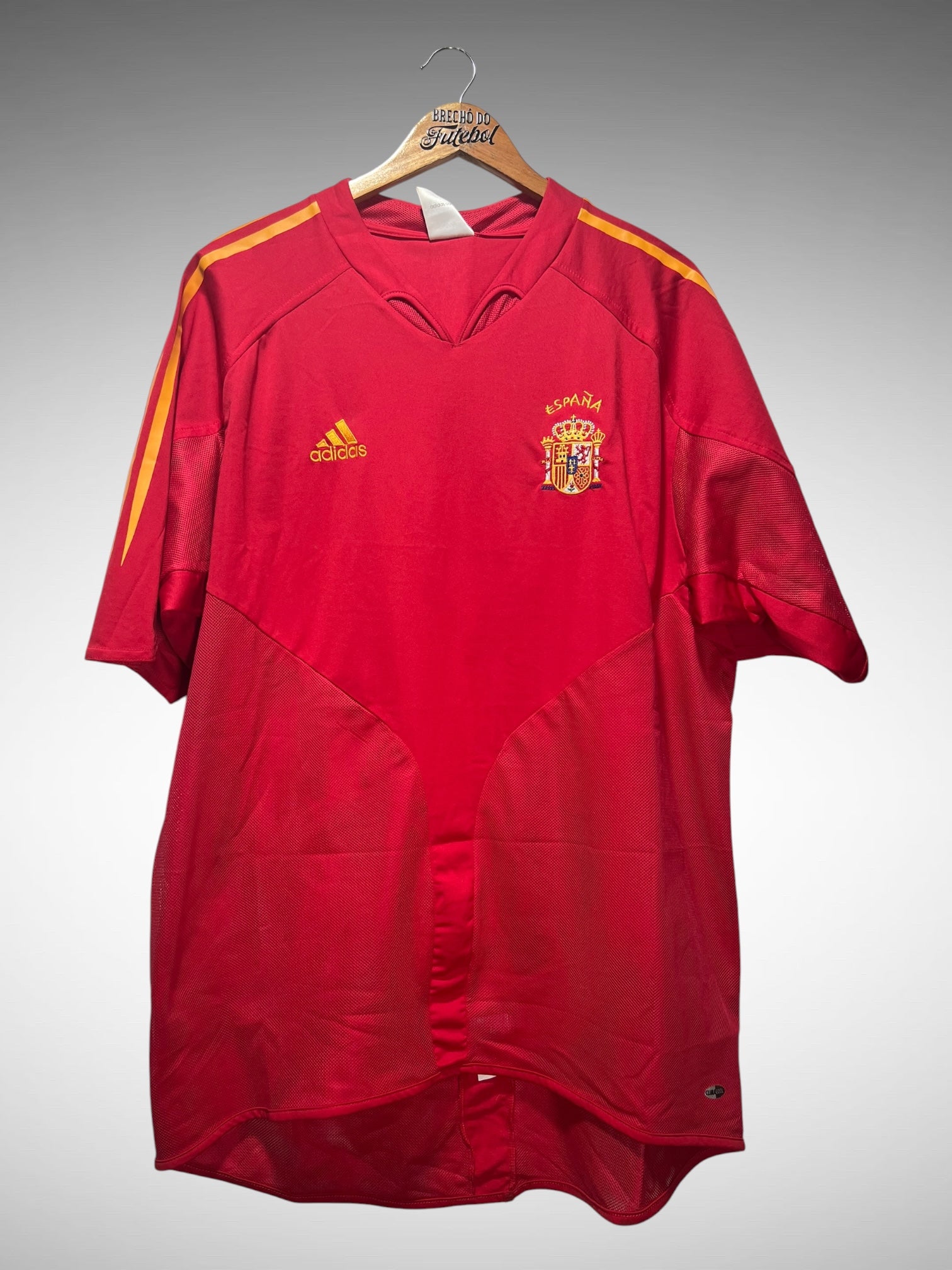 Espanha 2004 Primeira Camisa Tam GG.