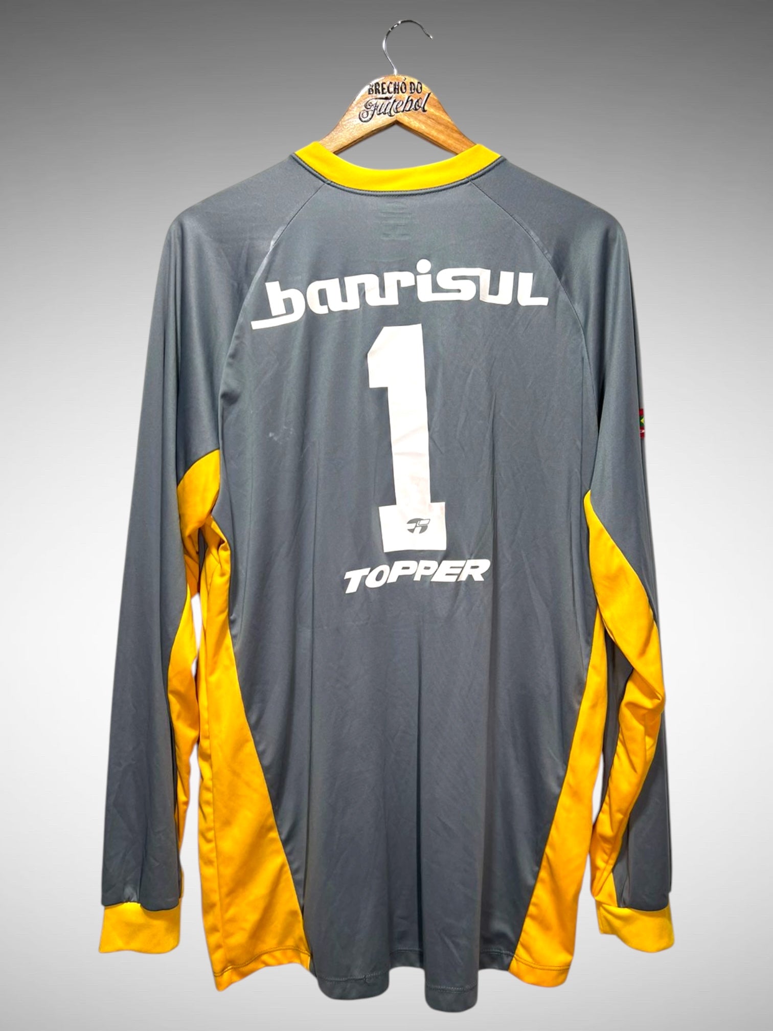Internacional 2005 Camisa de Goleiro Tam GG N 1 Mangas Longas.