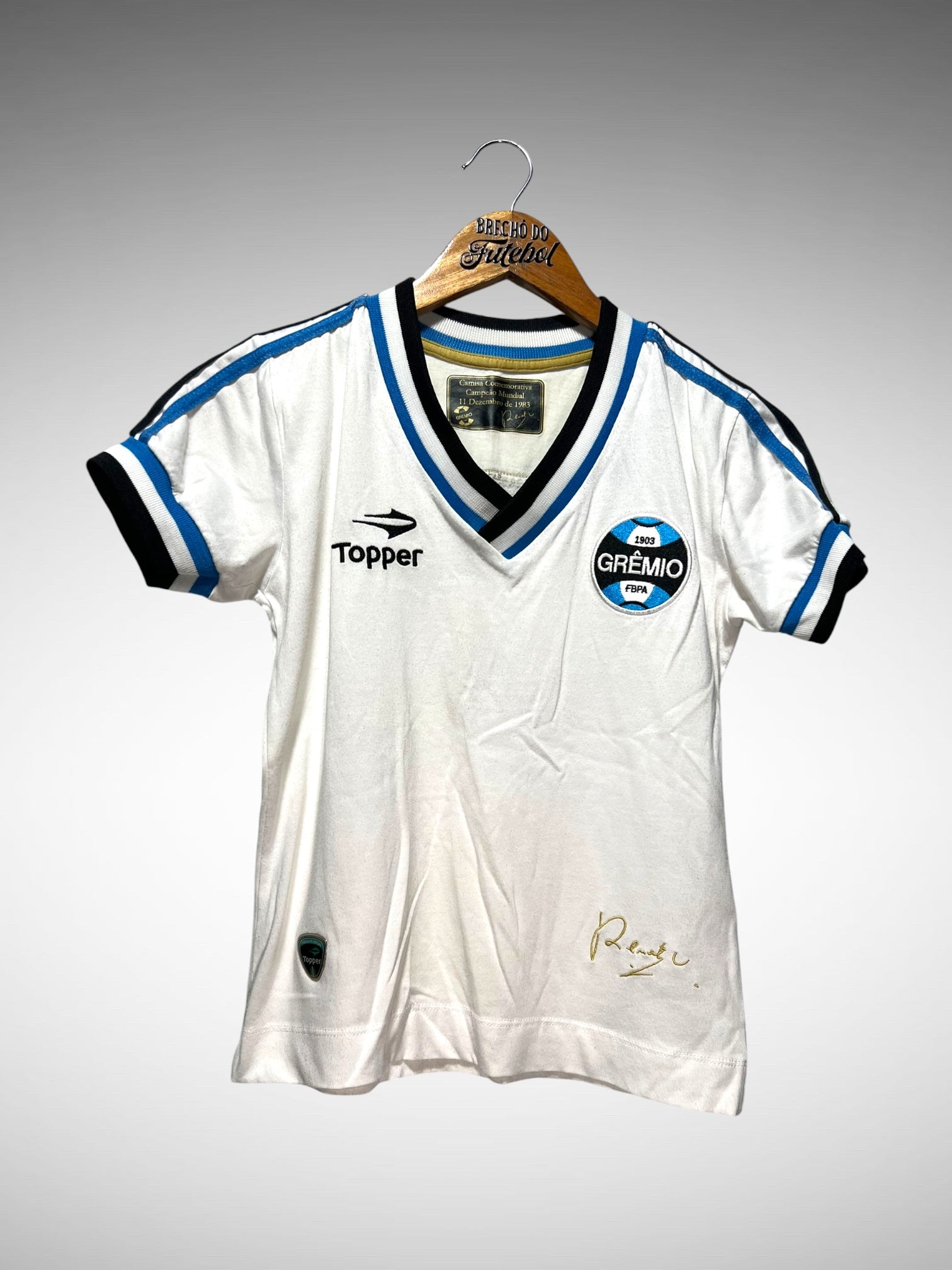 Grêmio Retrô 1983 Segunda Camisa Tam P N 7 Feminina.