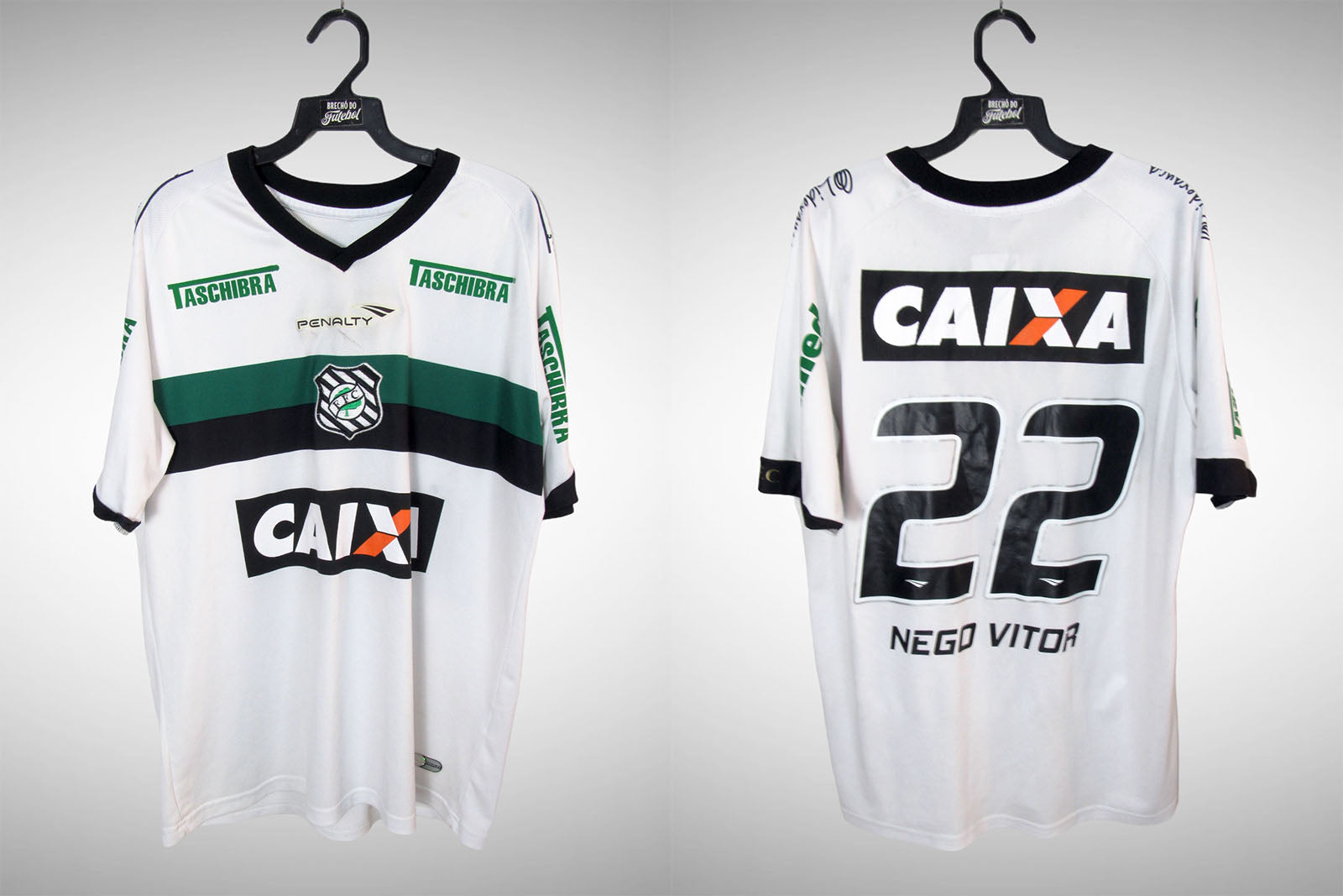 Figueirense 2014 Segunda Camisa Tam G N# 22 Nego Vitor.
