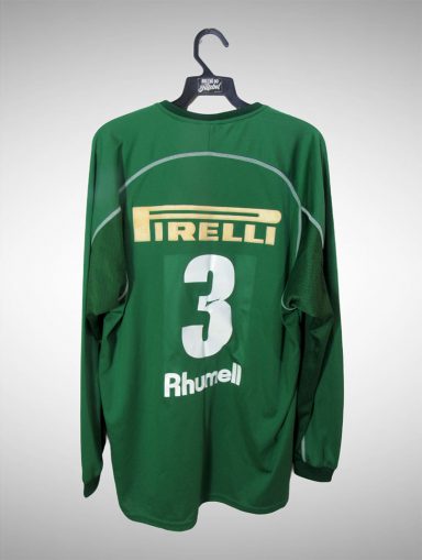 Palmeiras 2002 Primeira Camisa Tam G Mangas Longas N# 3.