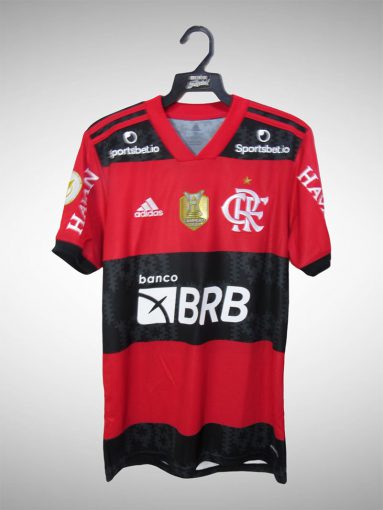 Flamengo 2021 Primeira Camisa Tam P N# 6 Renê.
