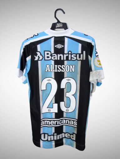 Grêmio 2021 Primeira Camisa Tam P N# 23 Alisson.