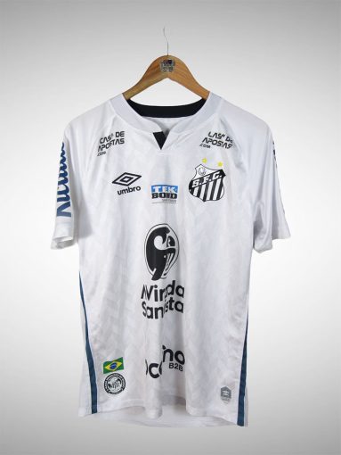 Santos 2020 Primeira Camisa Tam M N# 2 Luiz Felipe.