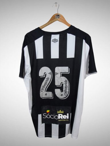 Santos 2019 Segunda Camisa Tam 3g N# 25.