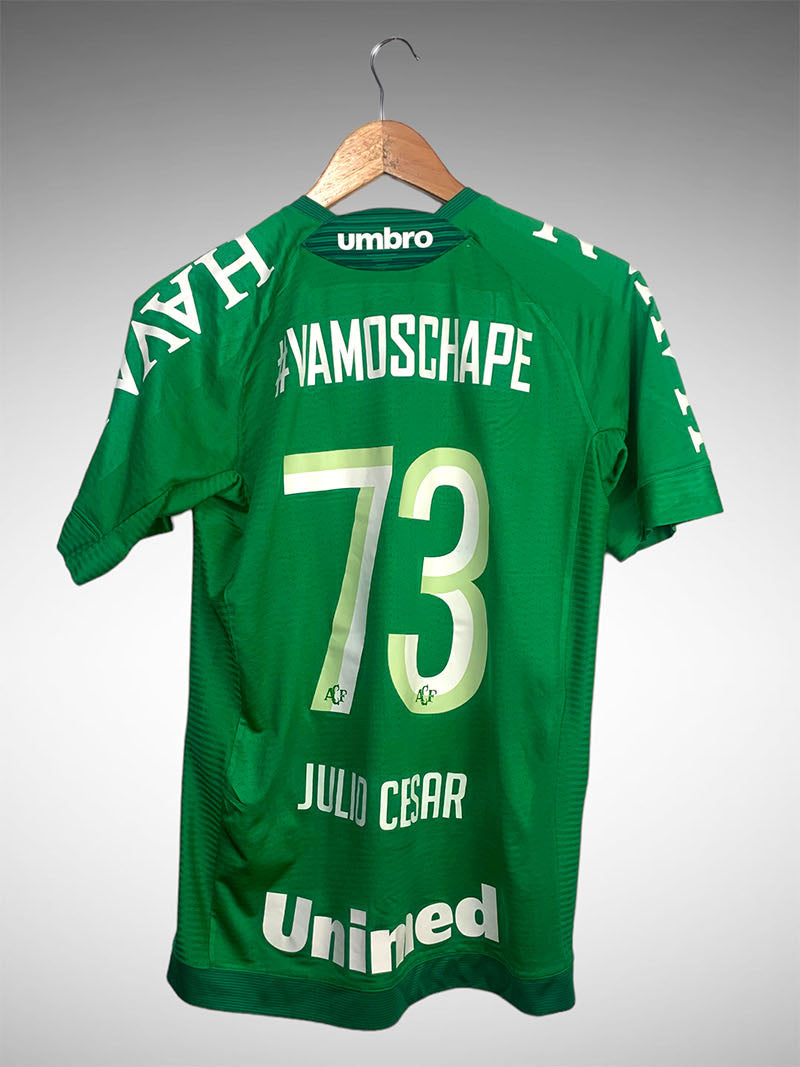 Chapecoense 2017 Primeira Camisa Tam P N# 73 Julio Cesar.
