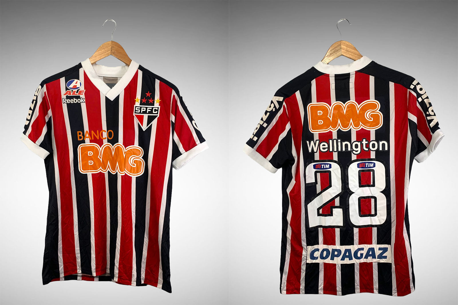 São Paulo 2011 Segunda Camisa Tam P N# 28 Wellington.
