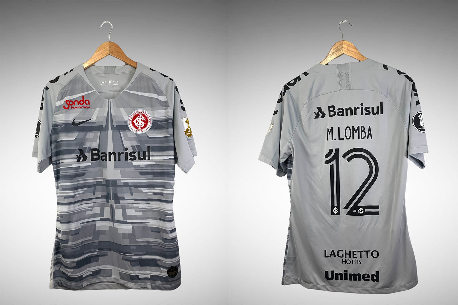 Internacional 2019 Camisa Goleiro Tam G Nº12 M.Lomba.