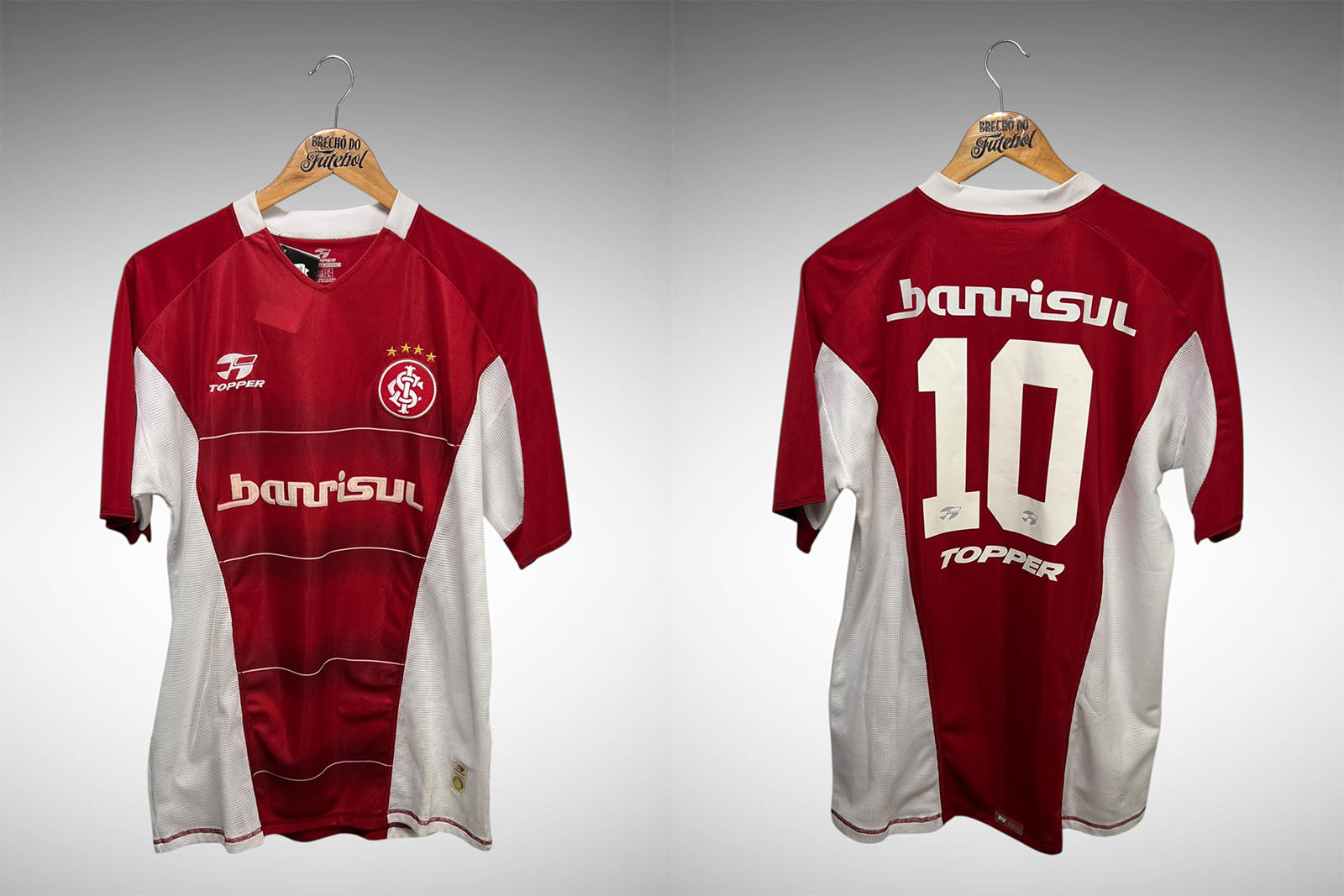 Internacional 2004 Terceira Camisa Tam G Nº10.