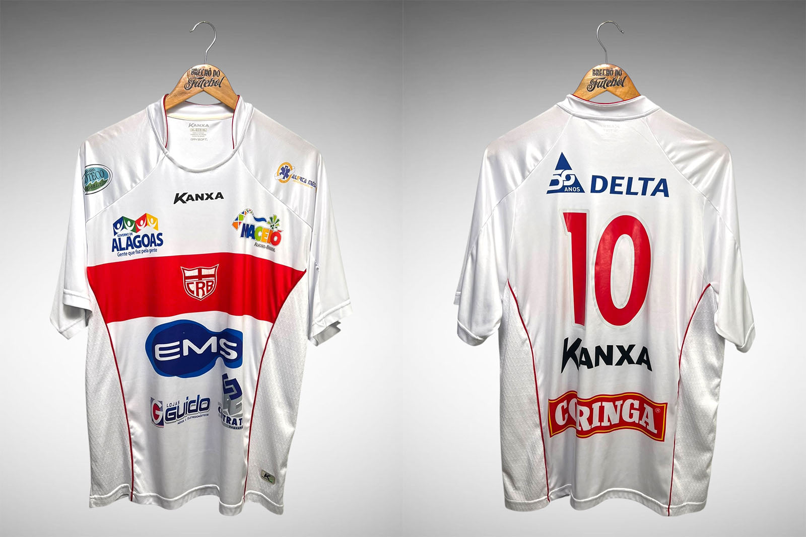 CRB 2012 Primeira Camisa Tam GG Nº10.